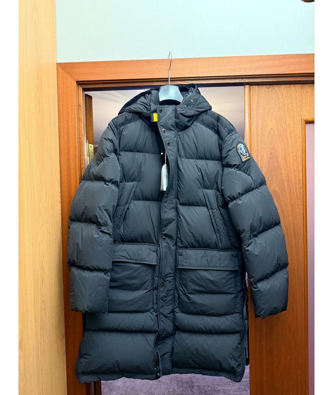 PARAJUMPERS Черный полиамидовый пуховик, фото 9