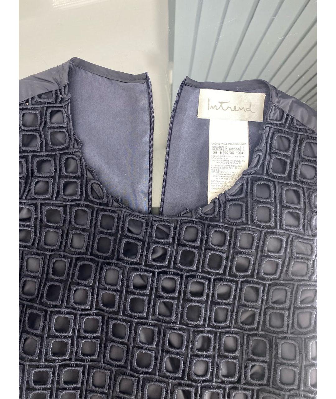 MAX MARA Черное полиамидовое повседневное платье, фото 3