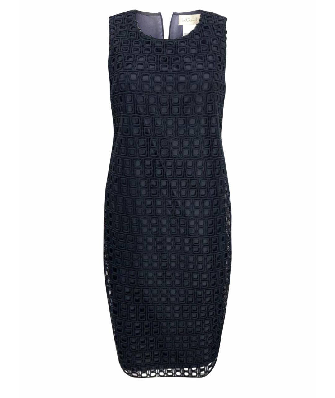 MAX MARA Черное полиамидовое повседневное платье, фото 1