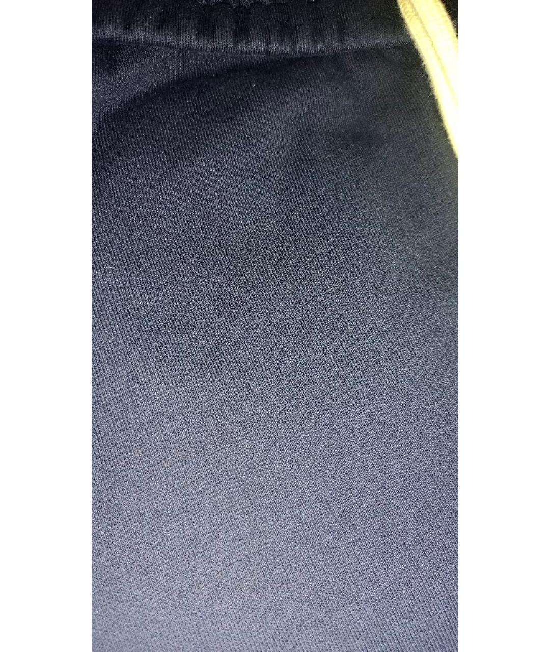 OFF-WHITE Черные хлопковые повседневные брюки, фото 4