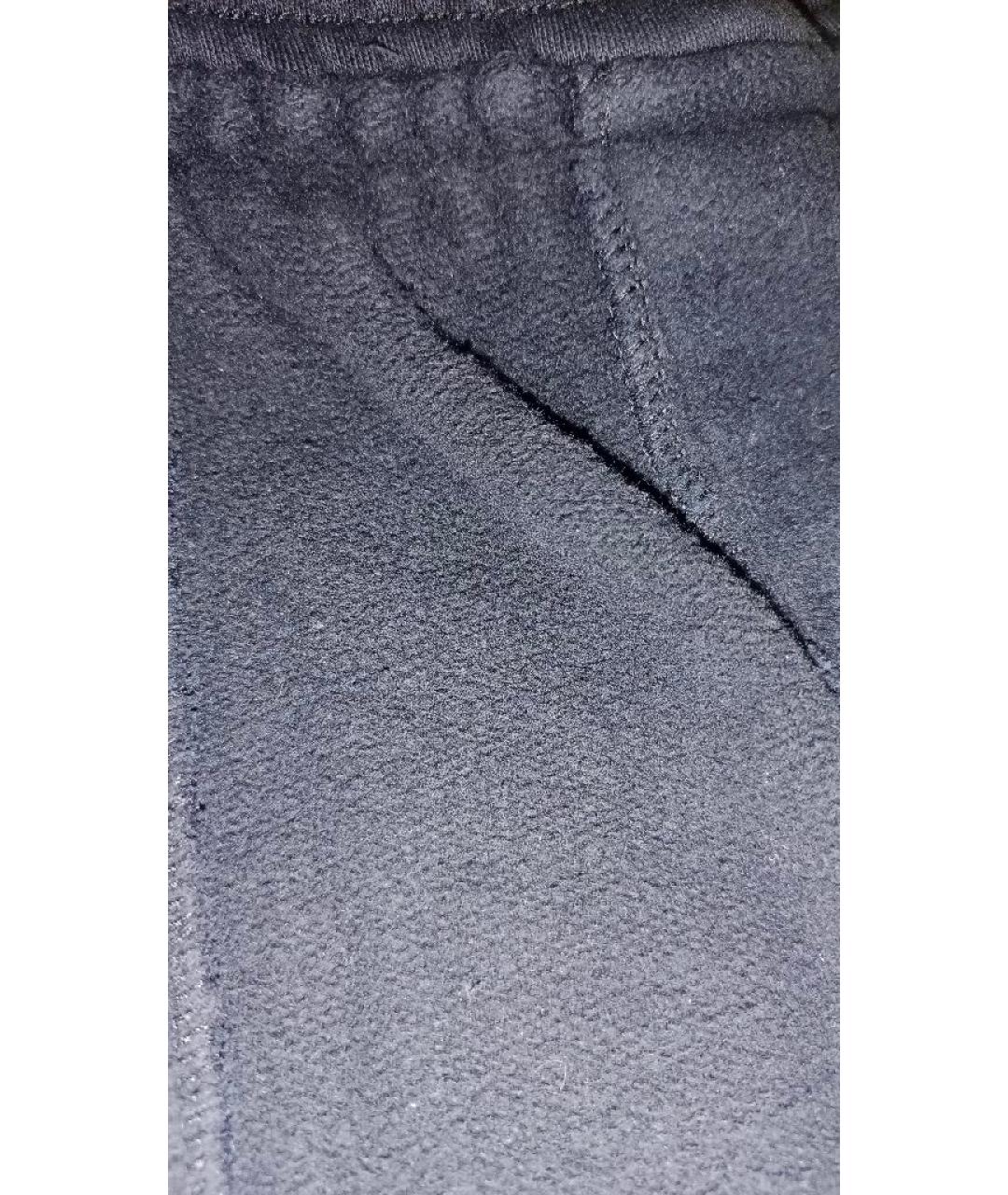 OFF-WHITE Черные хлопковые повседневные брюки, фото 7