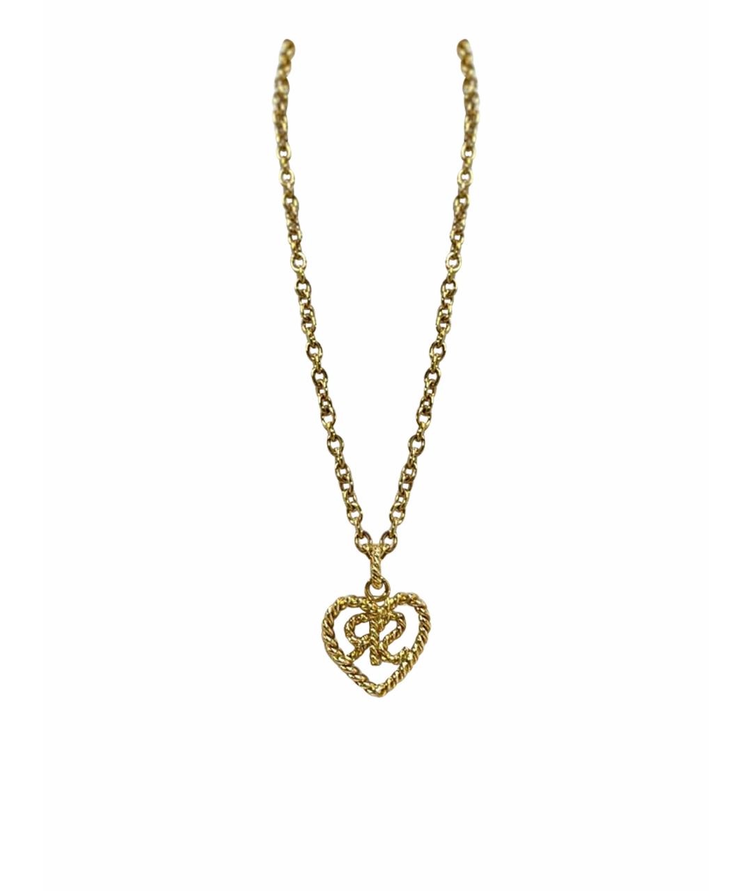 SONIA RYKIEL Золотое колье, фото 1