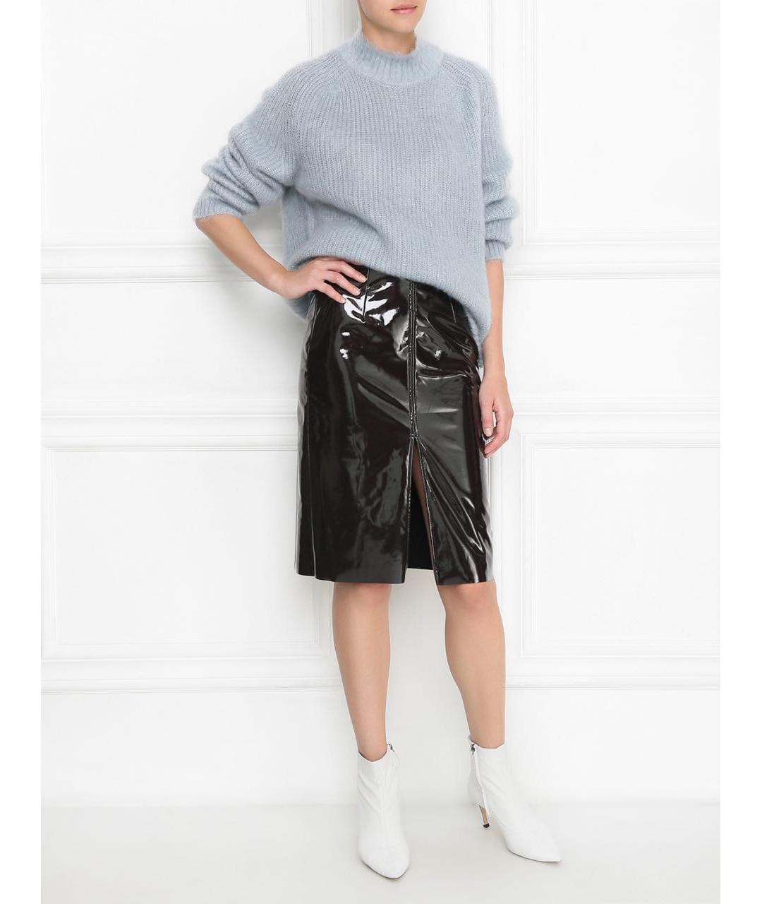 JIL SANDER Голубой шерстяной джемпер / свитер, фото 5