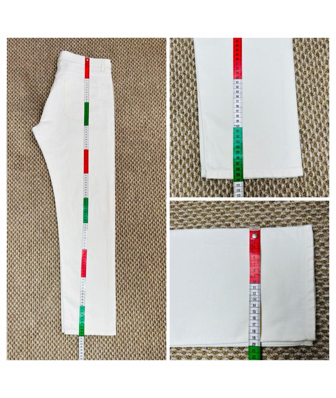 BERLUTI Белые джинсы, фото 8