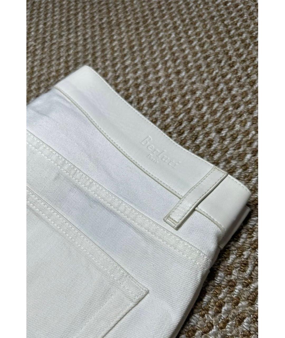 BERLUTI Белые джинсы, фото 3