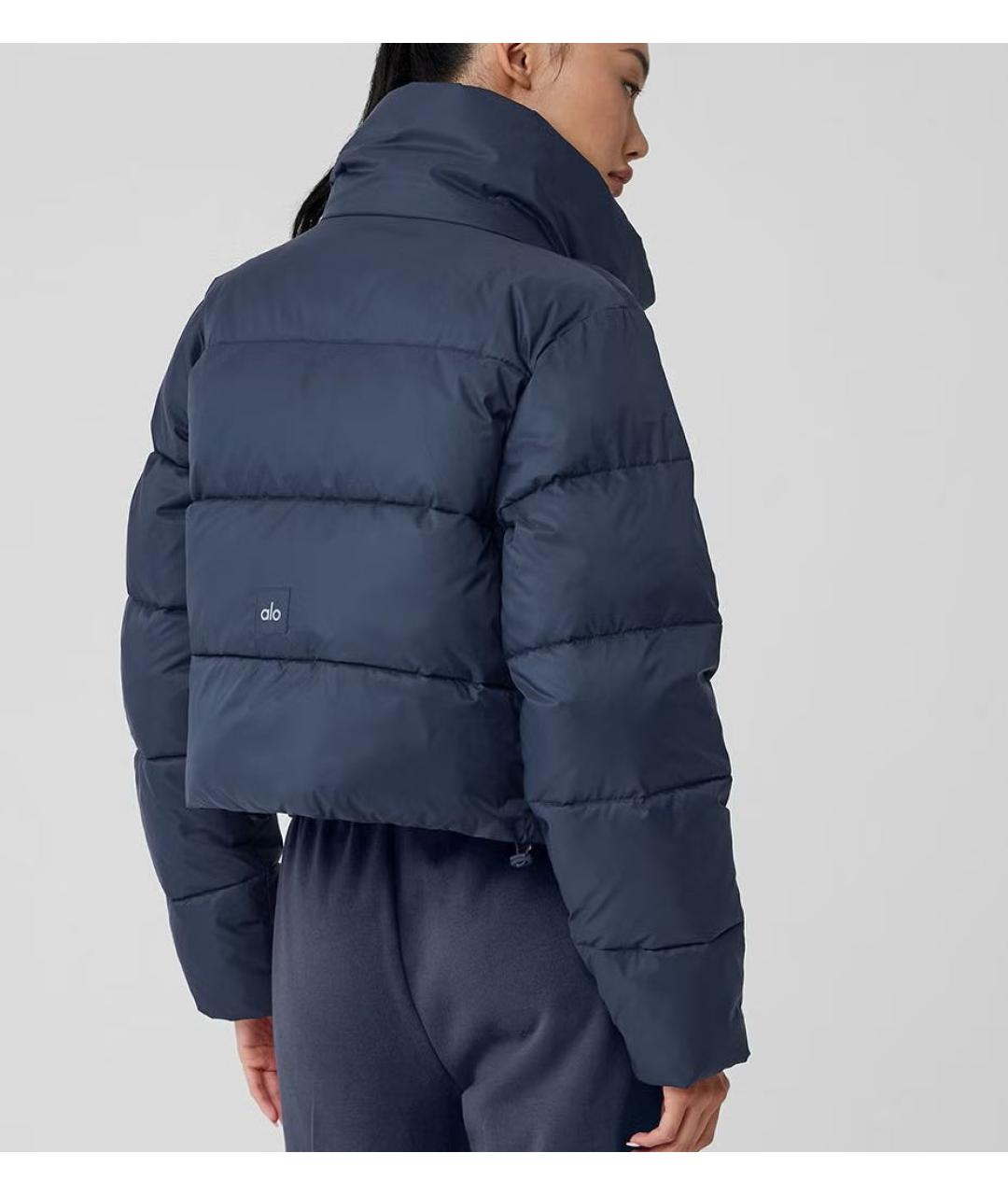 ALO YOGA Темно-синяя куртка, фото 2