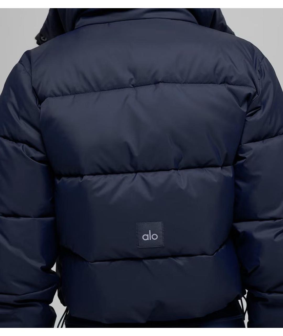 ALO YOGA Темно-синяя куртка, фото 3