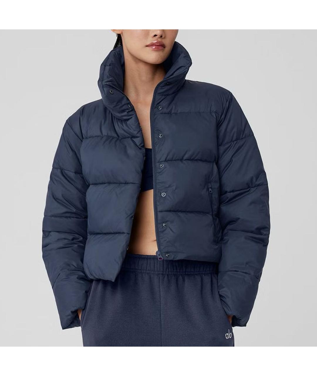 ALO YOGA Темно-синяя куртка, фото 9