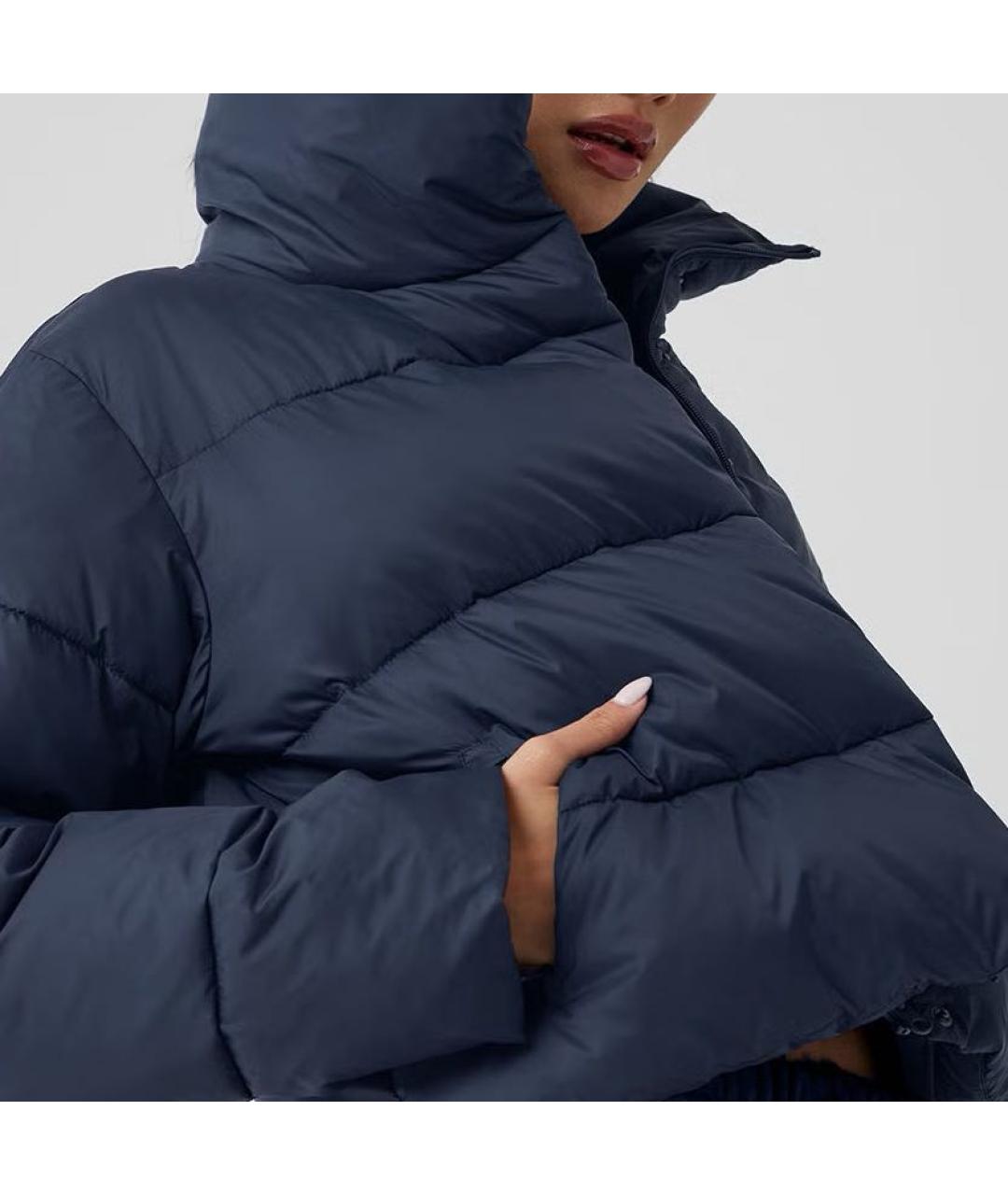 ALO YOGA Темно-синяя куртка, фото 4