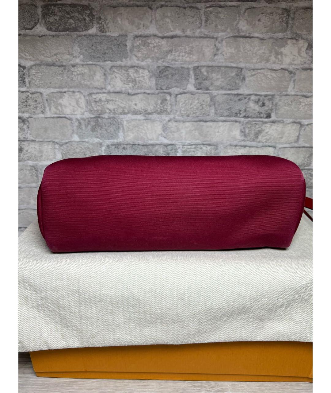 HERMES Розовая кожаная сумка с короткими ручками, фото 6