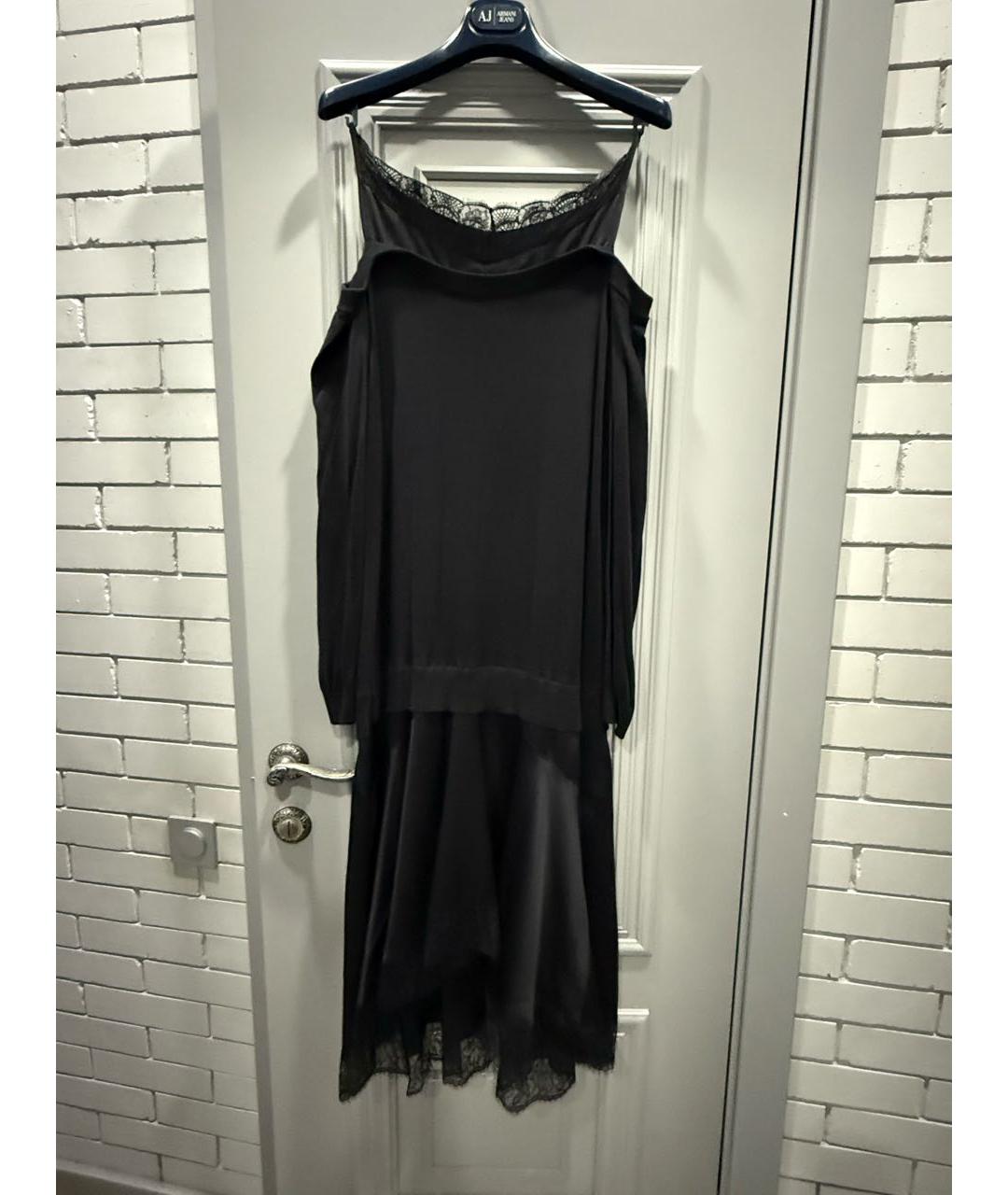 TWIN-SET Черное платье, фото 7