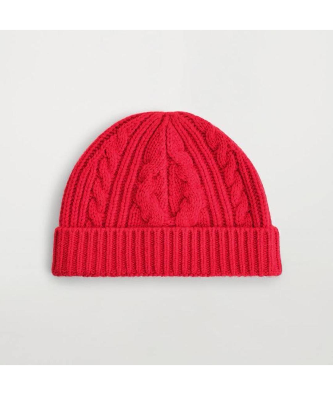 COS Красная шерстяная шапка, фото 5