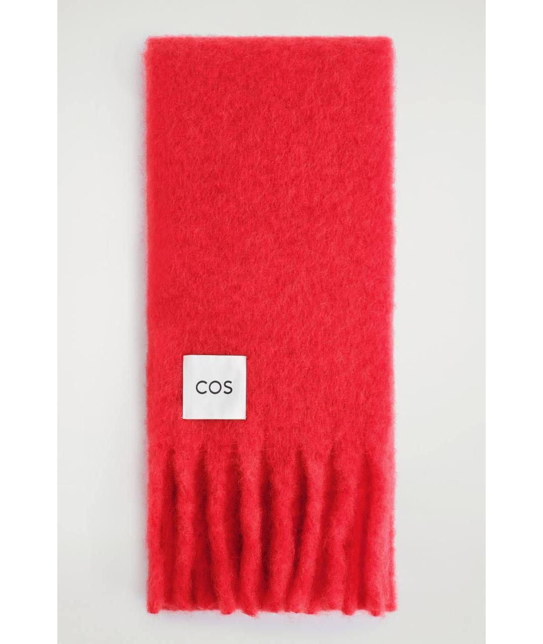 COS Красный шарф, фото 6