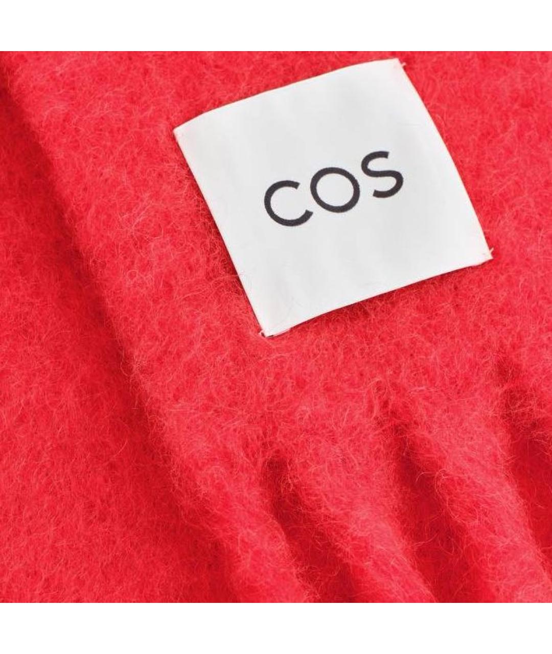 COS Красный шарф, фото 3