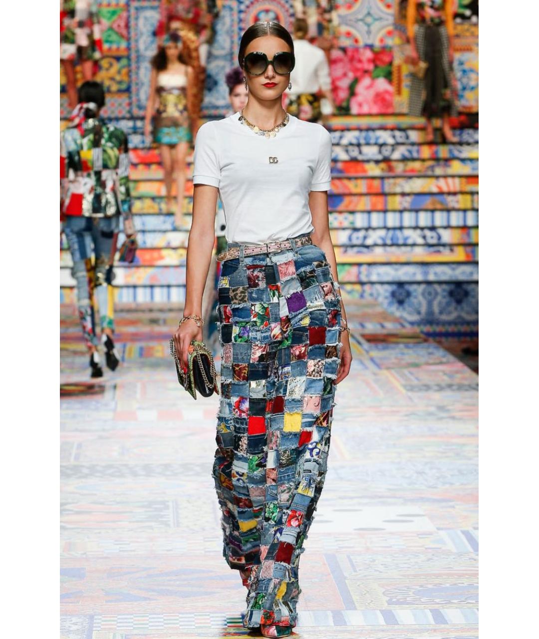 DOLCE&GABBANA Прямые джинсы, фото 2