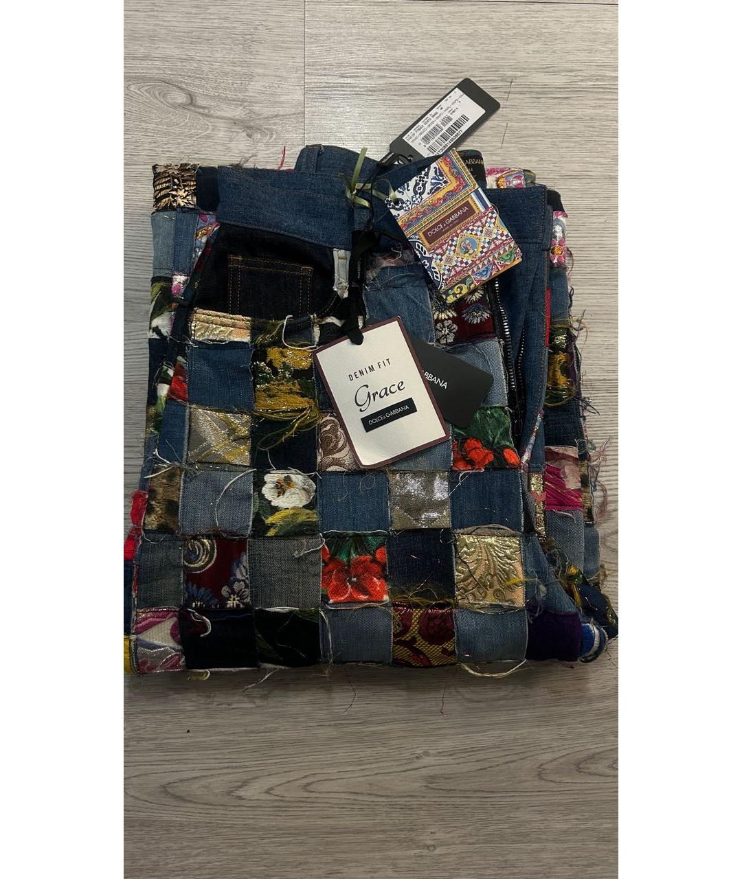 DOLCE&GABBANA Прямые джинсы, фото 6