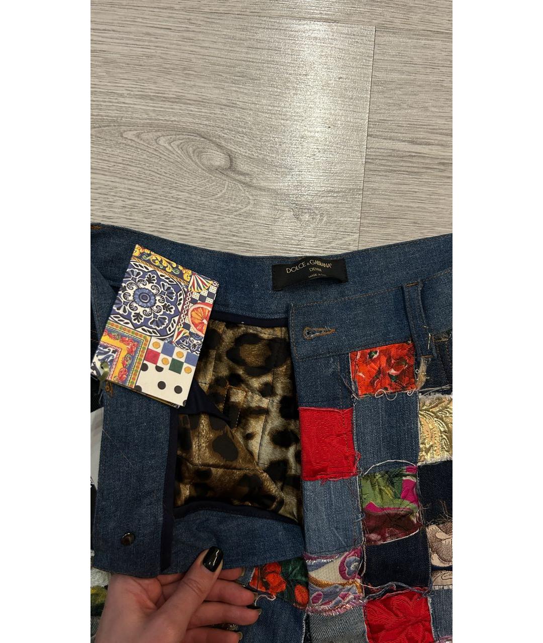 DOLCE&GABBANA Прямые джинсы, фото 4