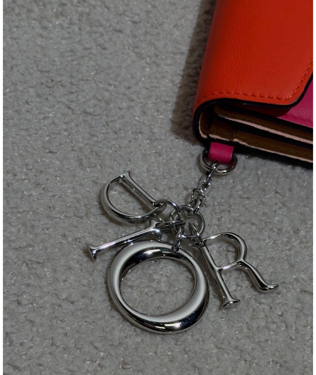 CHRISTIAN DIOR Мульти кожаный кошелек, фото 5