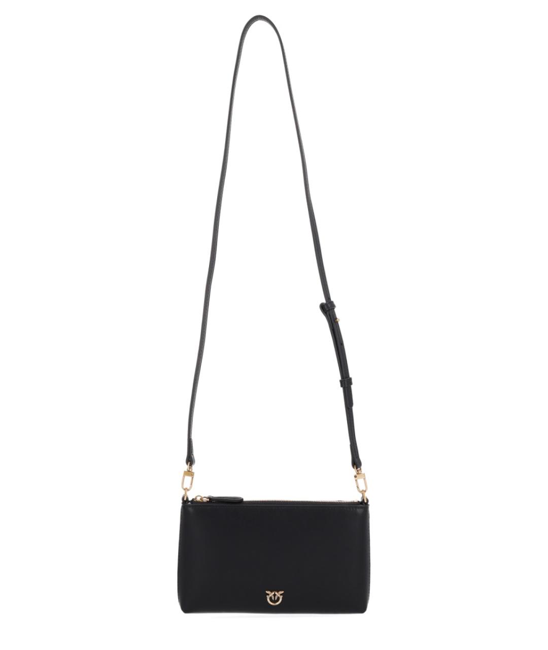 PINKO Черный кожаный кошелек, фото 1