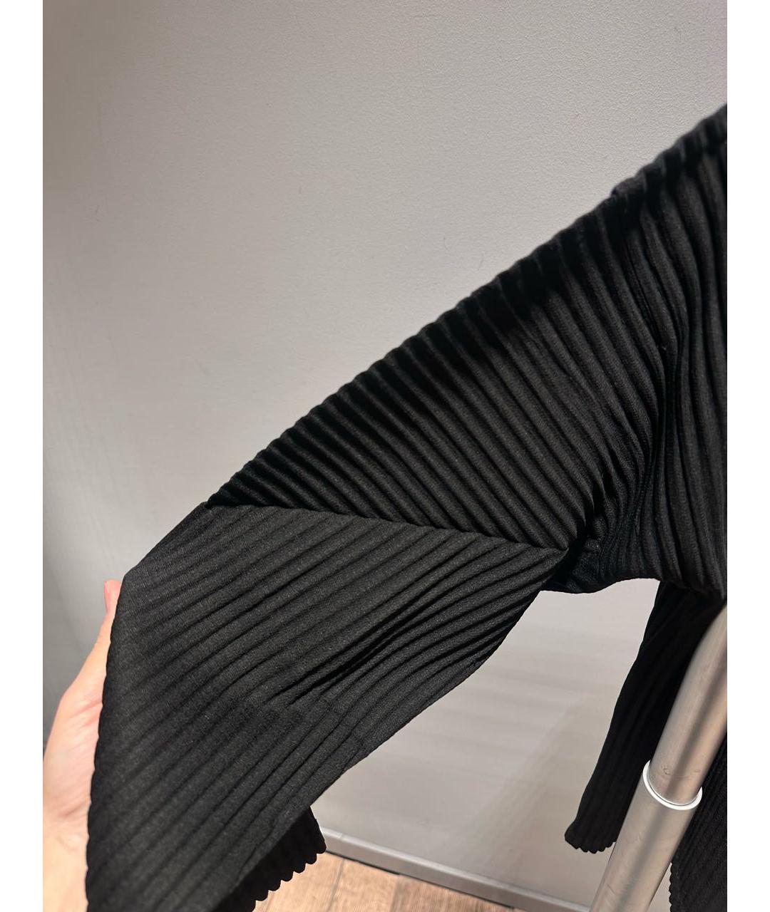 HOMME PLISSE ISSEY MIYAKE Черная полиэстеровая водолазка, фото 5