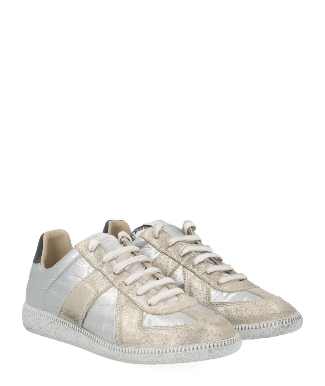 MAISON MARGIELA Серебряные кроссовки, фото 6