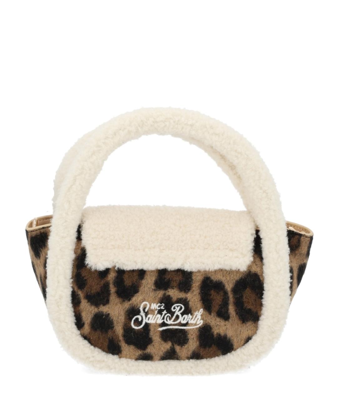 MC2 SAINT BARTH Мульти синтетическая сумка с короткими ручками, фото 3