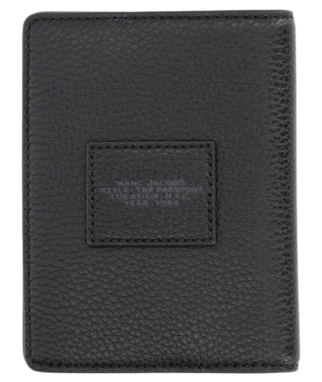 MARC JACOBS Черный кожаный кардхолдер, фото 3