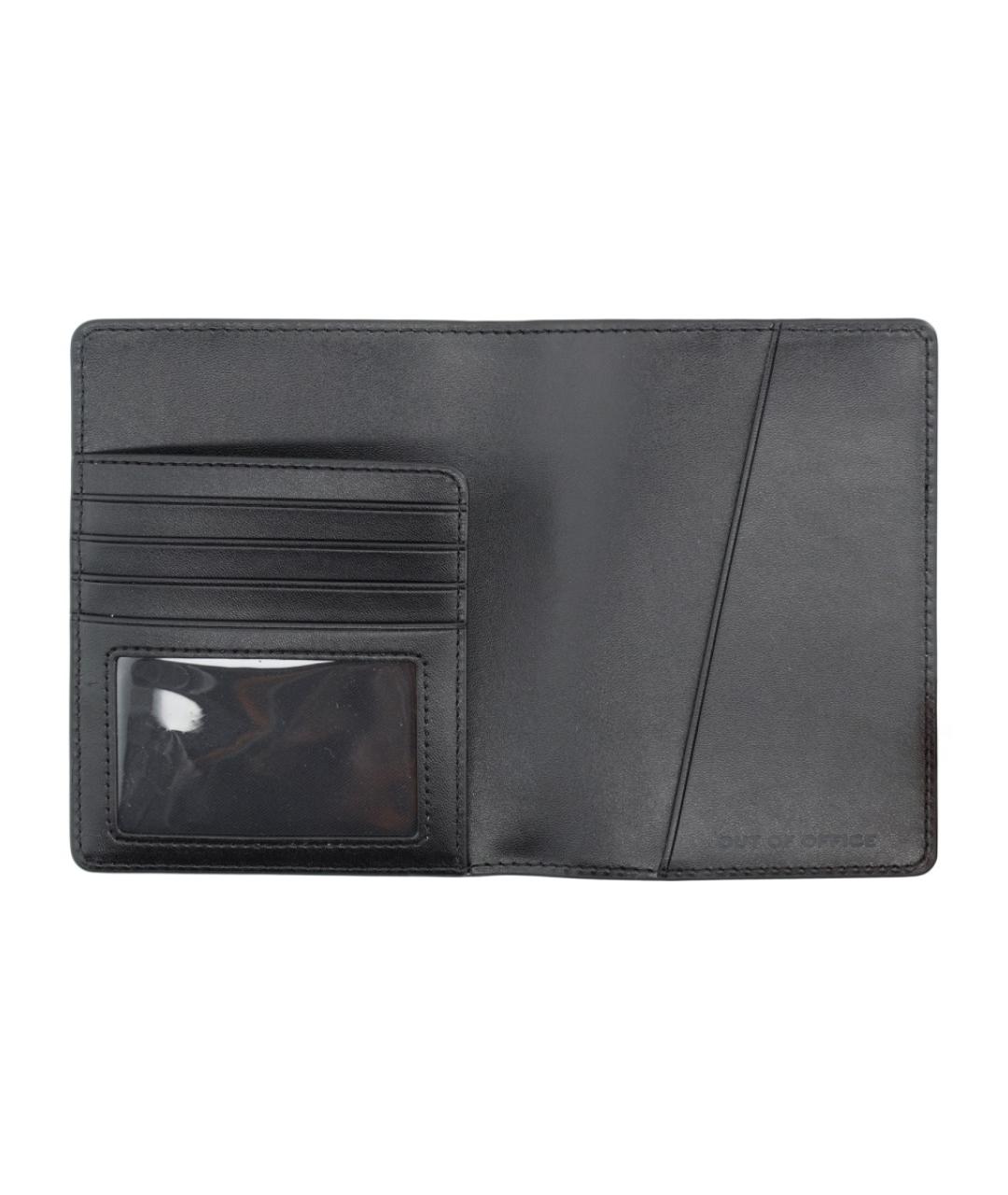 MARC JACOBS Черный кожаный кардхолдер, фото 1