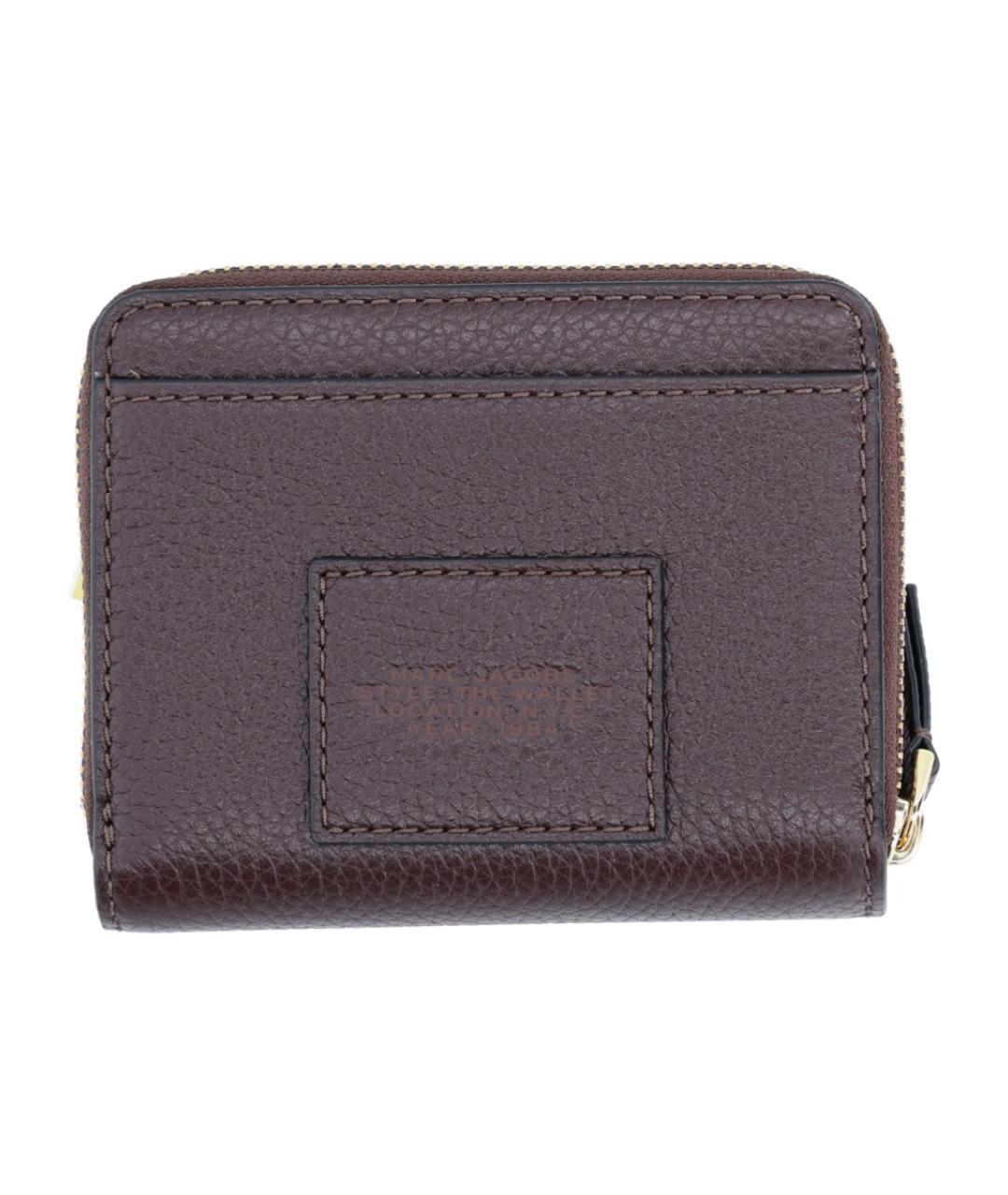 MARC JACOBS Коричневый кожаный кошелек, фото 3