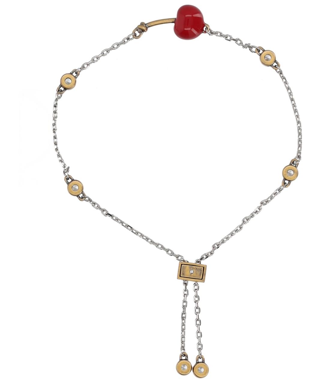 MARC JACOBS Серебрянный латунный браслет, фото 2