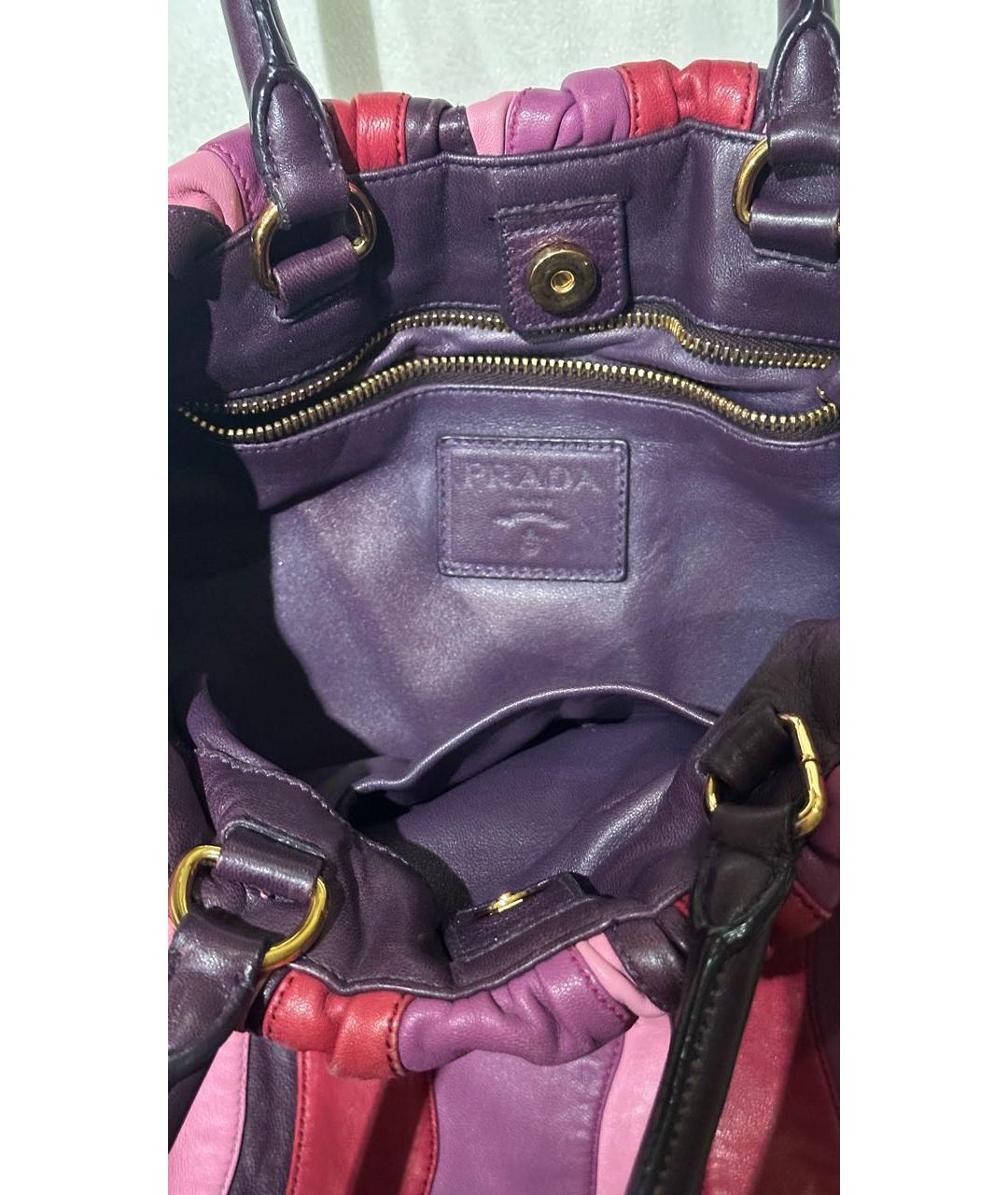 PRADA Мульти кожаная сумка тоут, фото 6