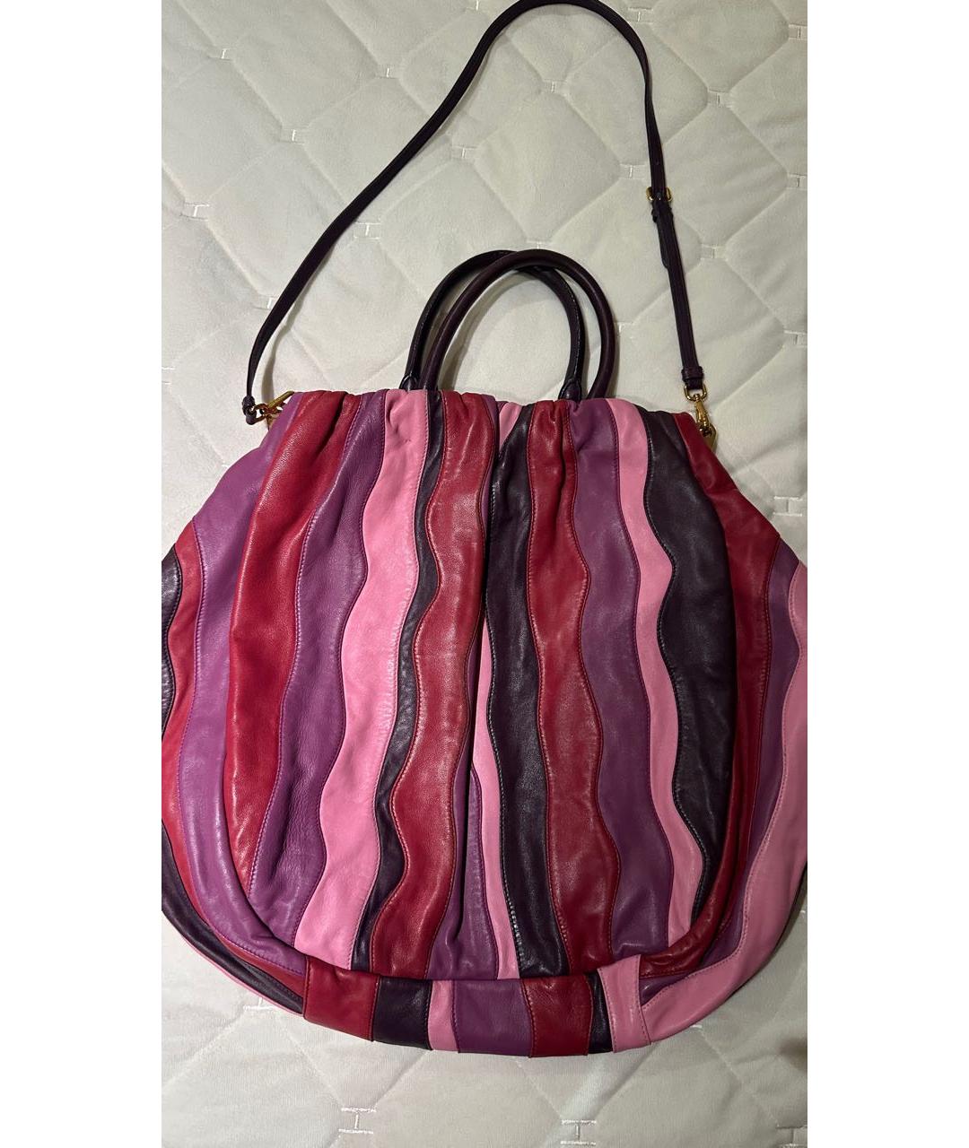 PRADA Мульти кожаная сумка тоут, фото 2