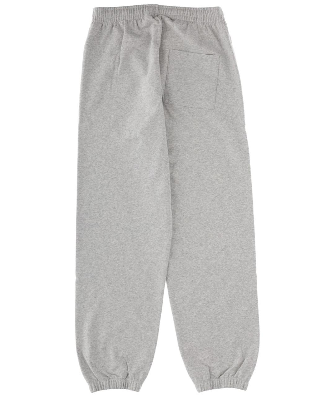 SPORTY AND RICH Серые хлопковые спортивные брюки и шорты, фото 2