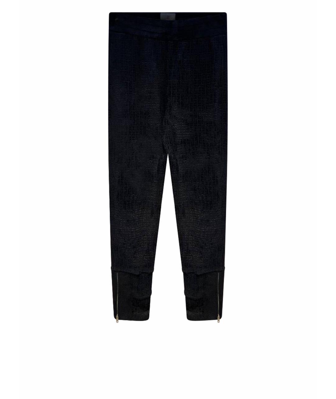 GIVENCHY Черные прямые брюки, фото 1