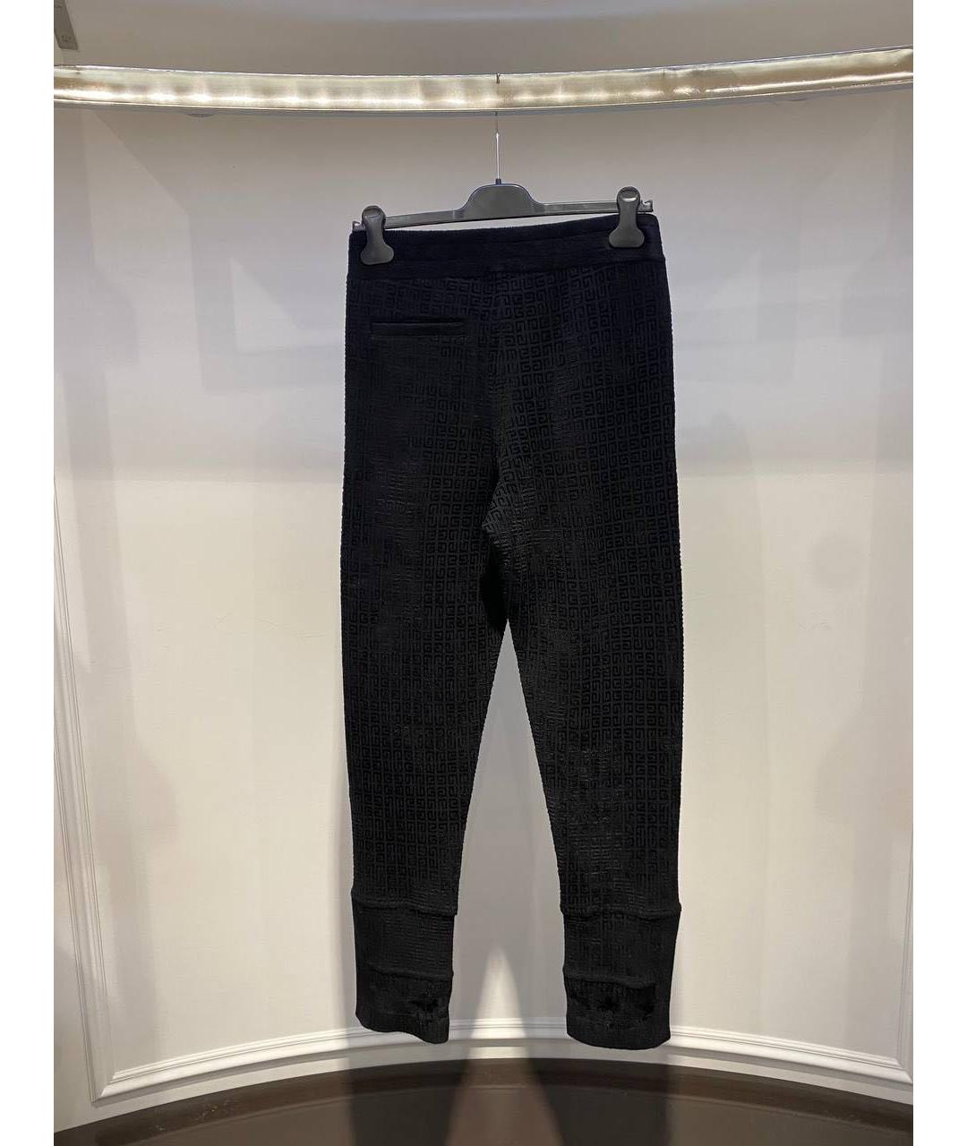 GIVENCHY Черные прямые брюки, фото 2