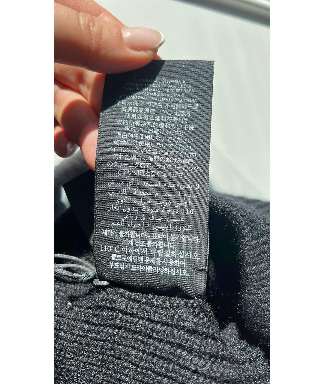 SAINT LAURENT Черная шапка, фото 4