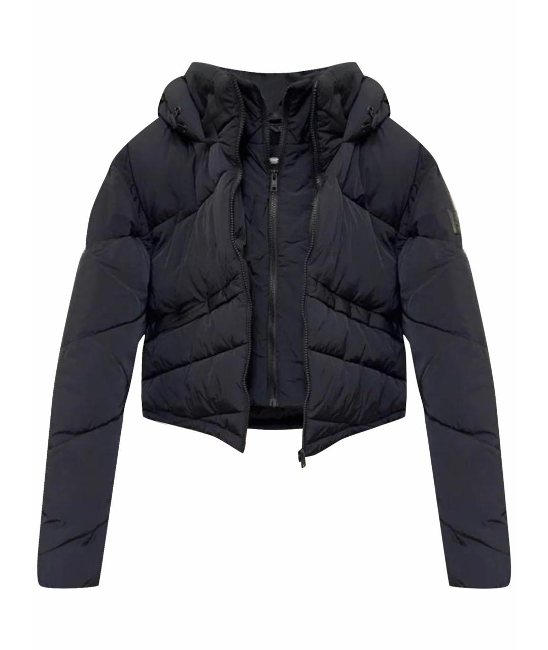 ALO YOGA Черный полиэстеровый пуховик, фото 1