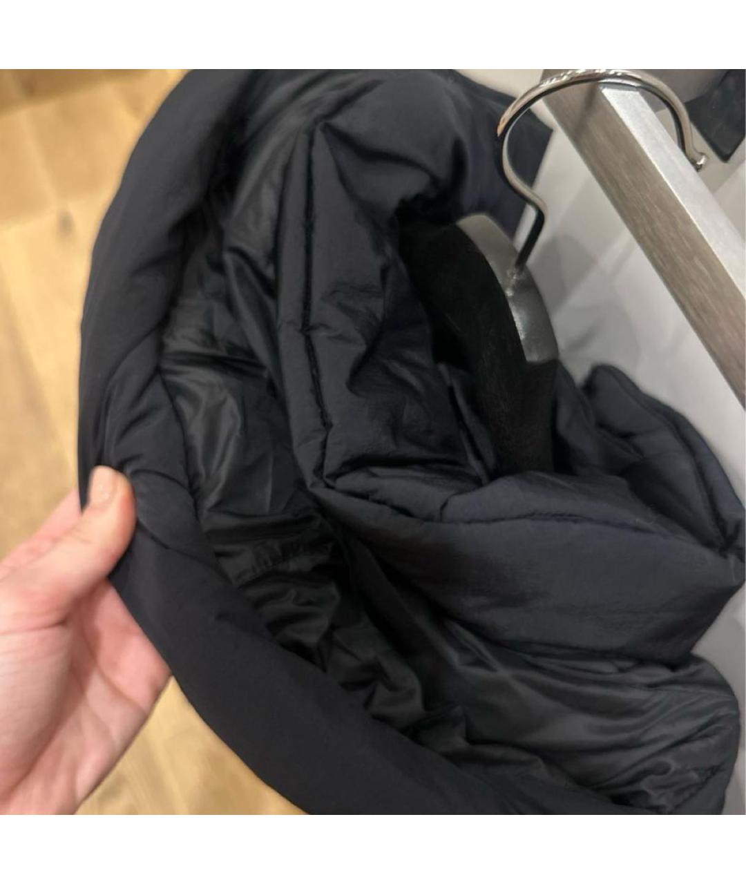 ALO YOGA Черный полиэстеровый пуховик, фото 5