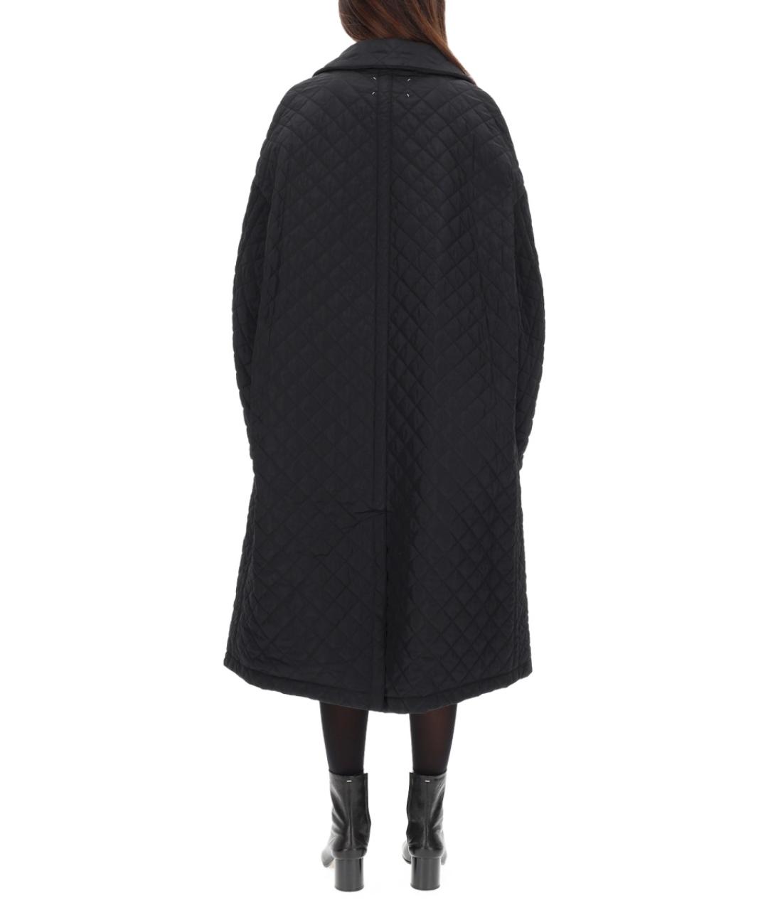 MAISON MARGIELA Черный полиамидовый пуховик, фото 3