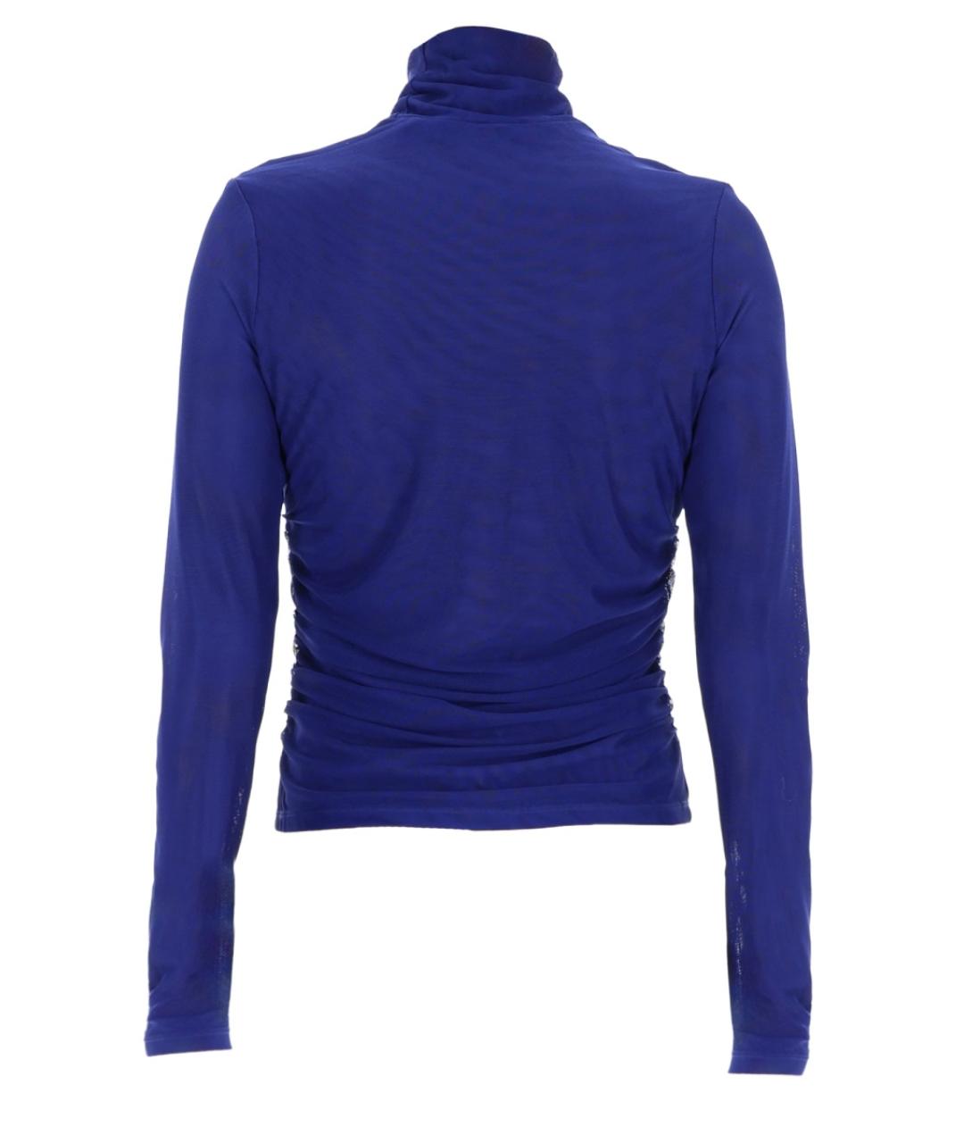ROTATE Синяя полиэстеровая водолазка, фото 5