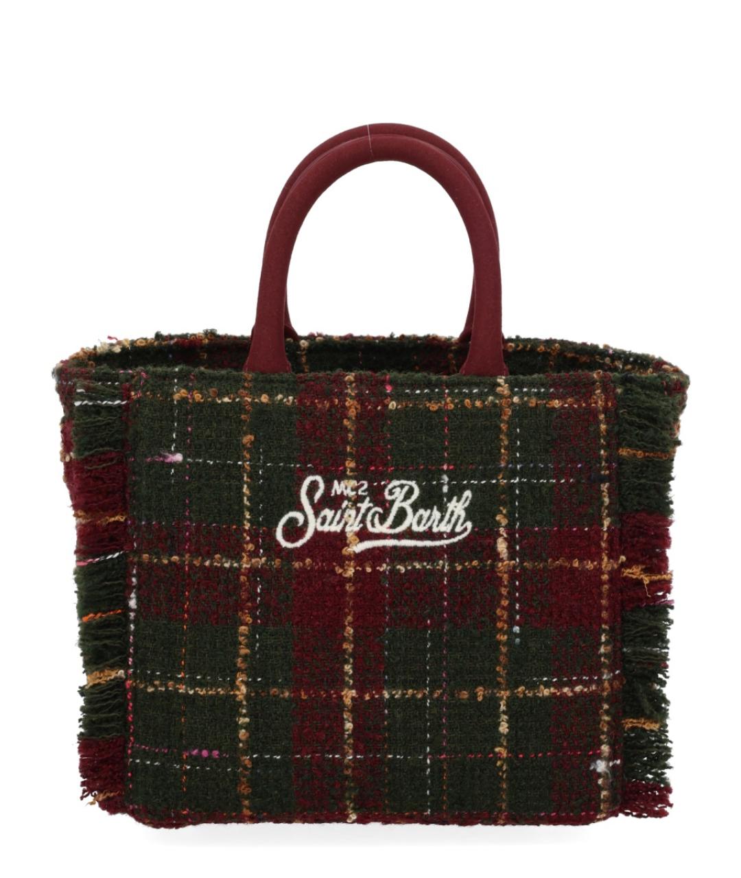 MC2 SAINT BARTH Мульти синтетическая сумка тоут, фото 3