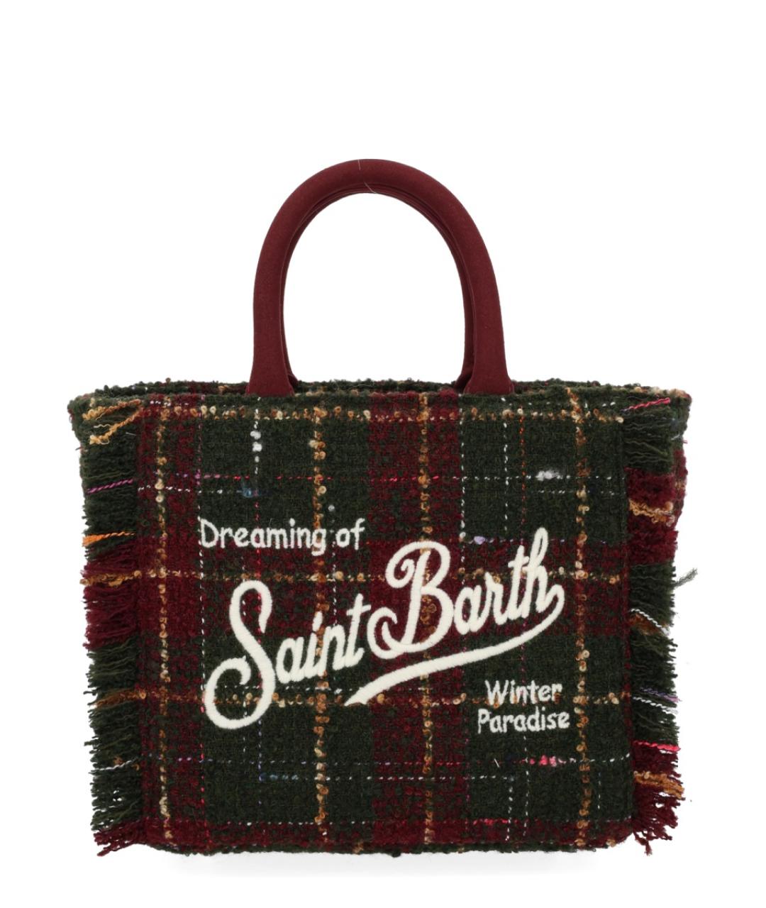 MC2 SAINT BARTH Мульти синтетическая сумка тоут, фото 1
