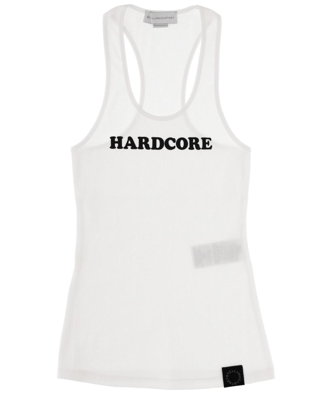 STELLA MCCARTNEY Белая хлопковая майка, фото 1