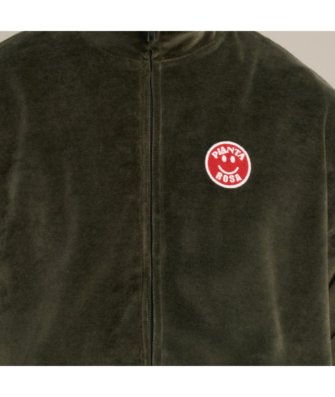 PLANTA ROSA Хаки замшевая куртка, фото 2