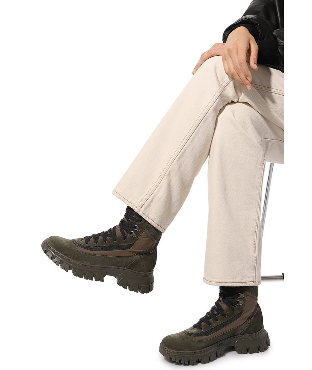 BRUNELLO CUCINELLI Мульти ботинки, фото 4