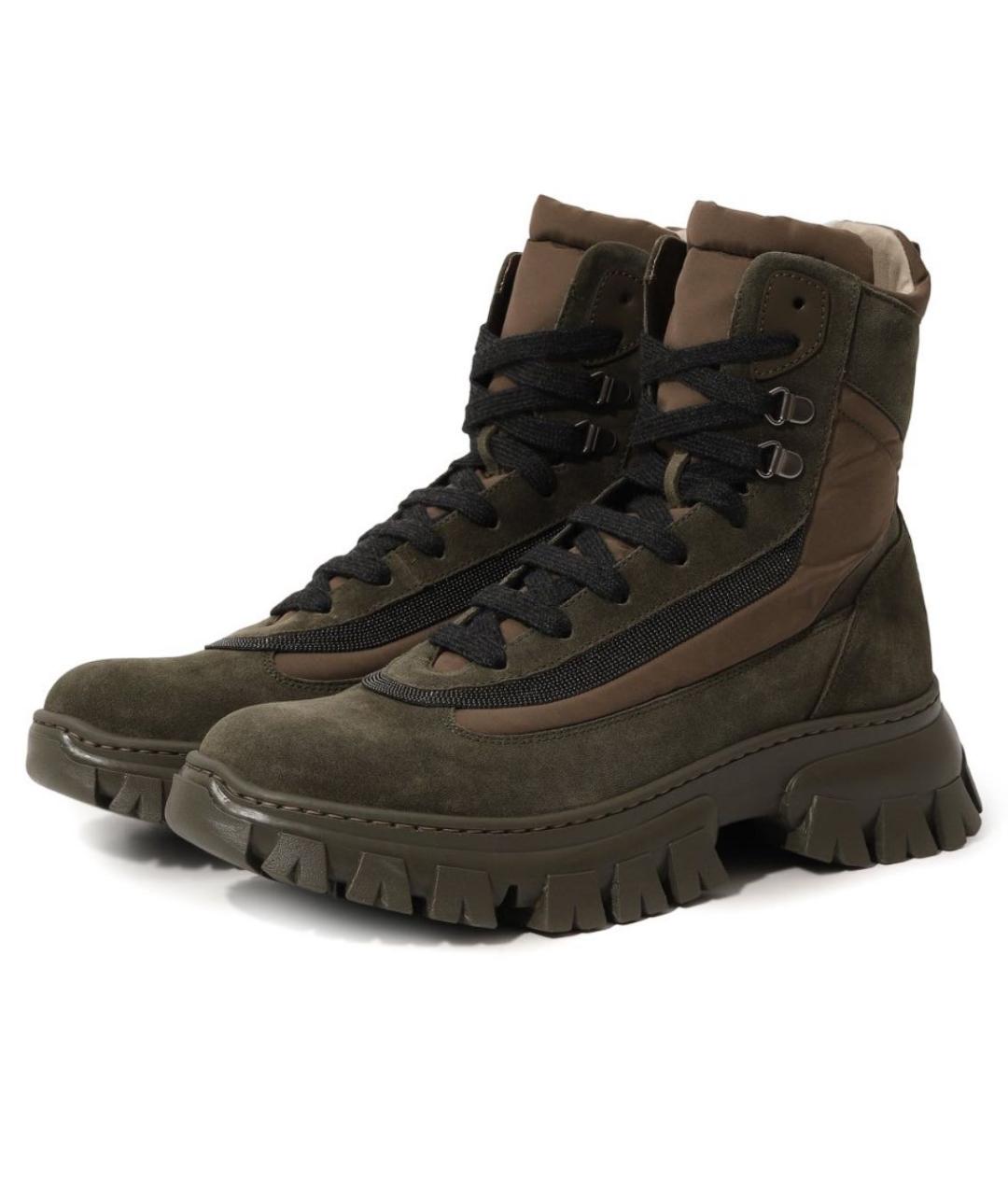 BRUNELLO CUCINELLI Мульти ботинки, фото 2