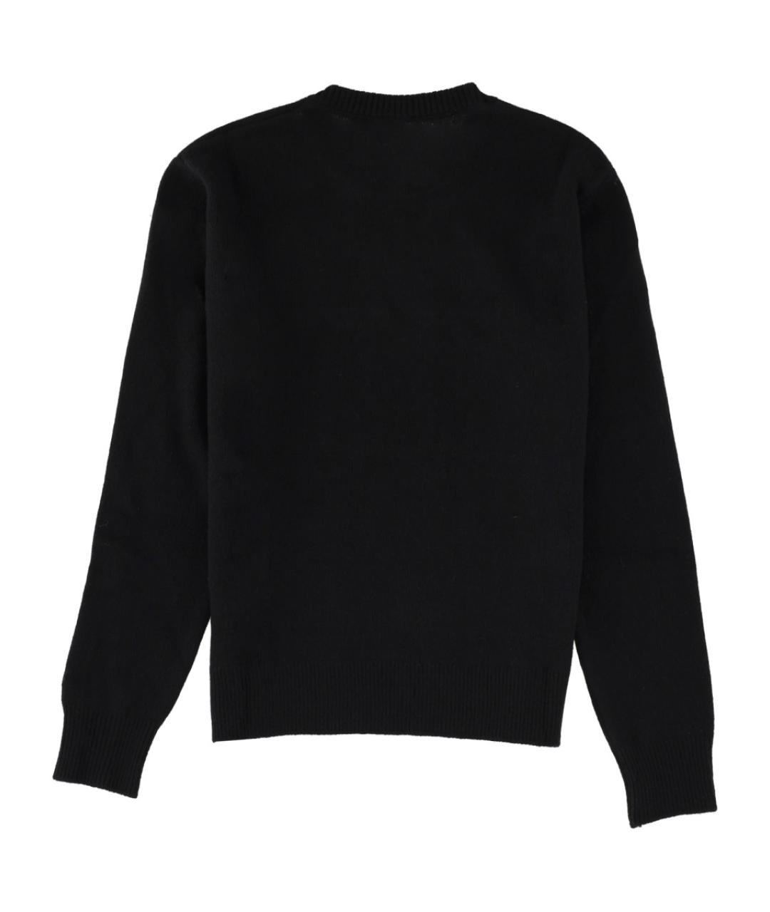 MC2 SAINT BARTH Черный шерстяной джемпер / свитер, фото 2