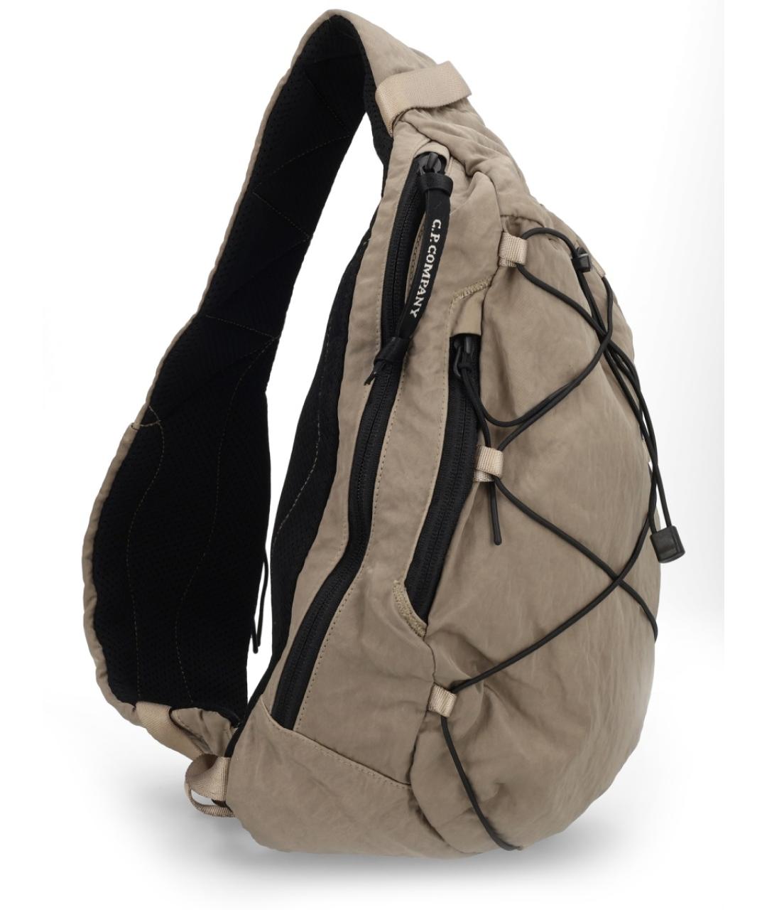 CP COMPANY Зеленый синтетический рюкзак, фото 2