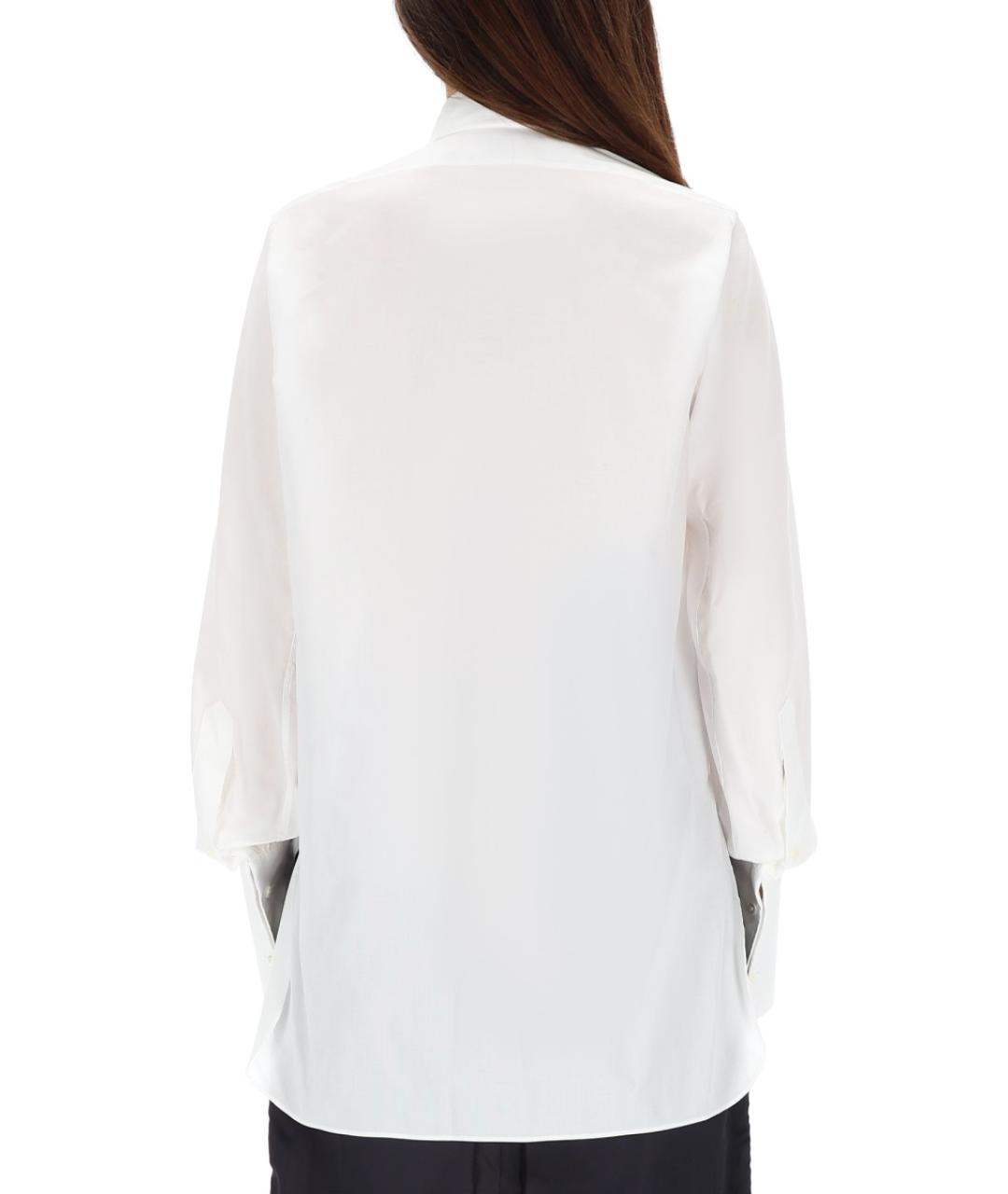 MAISON MARGIELA Белая хлопковая рубашка, фото 2