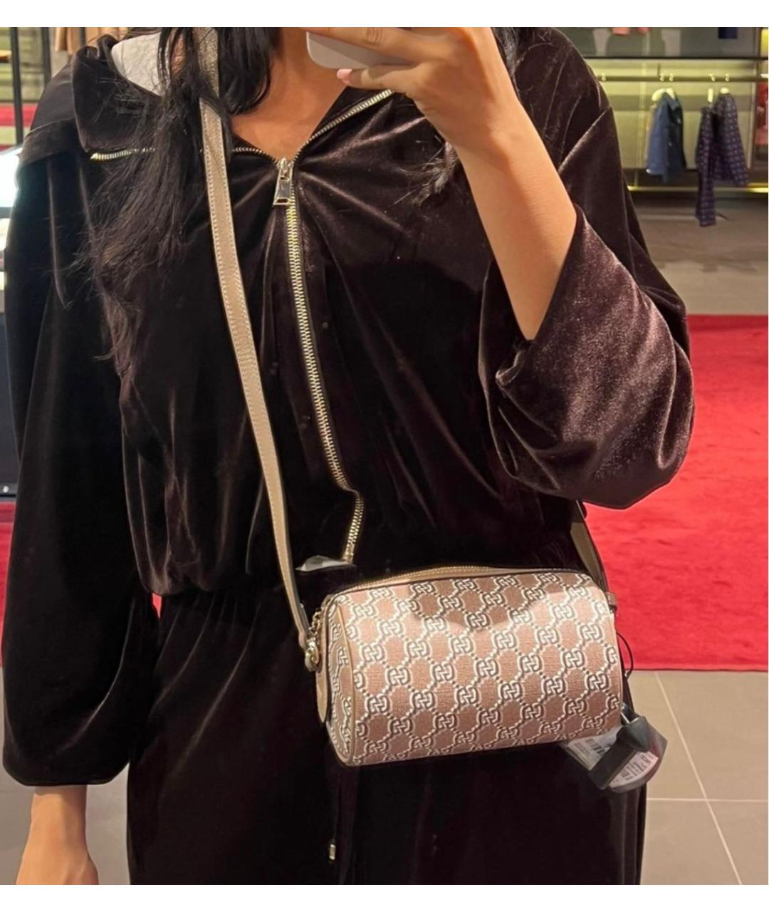 GUCCI Коричневая сумка через плечо, фото 5